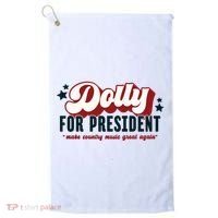 Dolly For President Golf Towel thumb 0