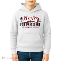 Dolly For President Kids Hoodie thumb 4