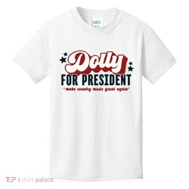 Dolly For President Kids T-Shirt