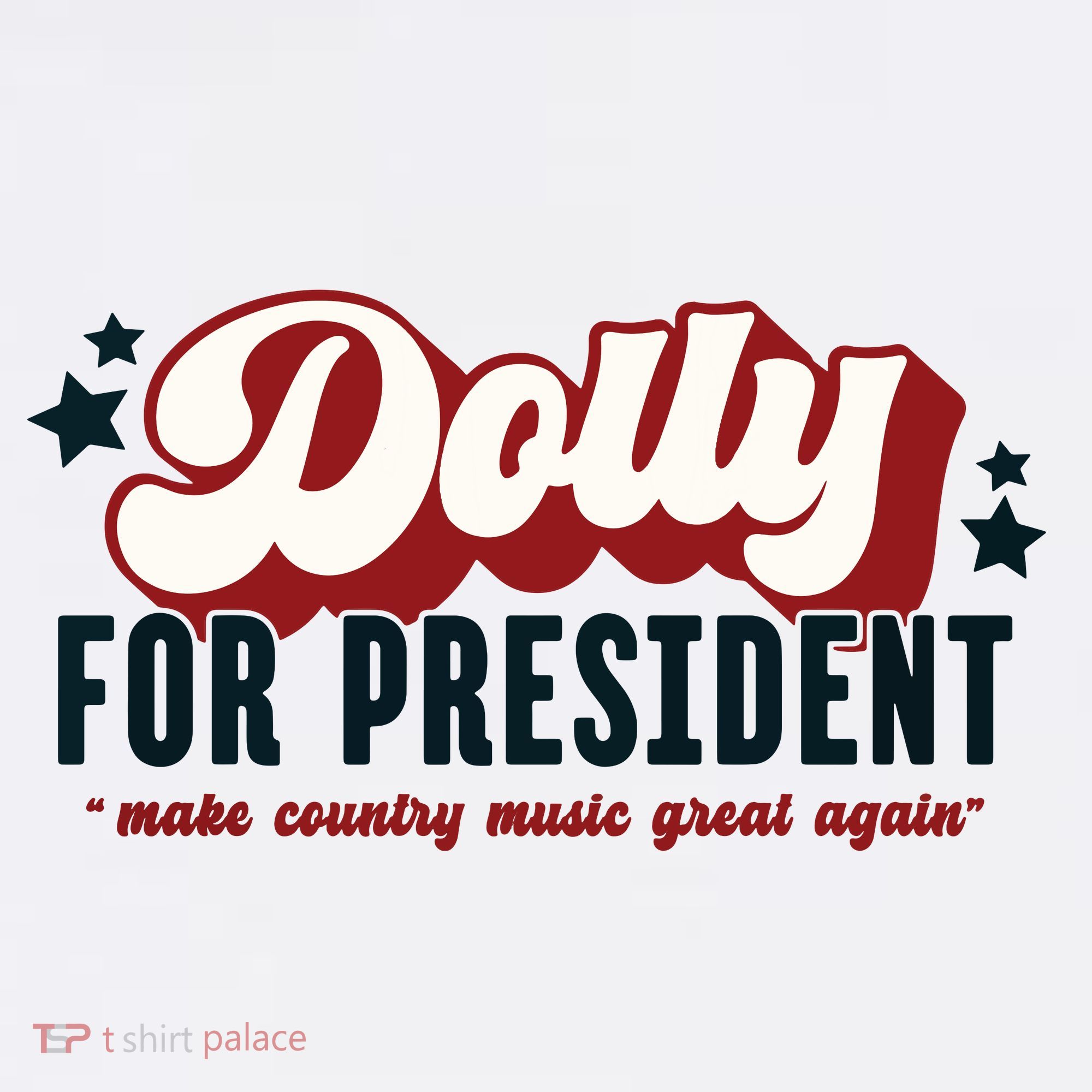 Dolly For President Kids T-Shirt