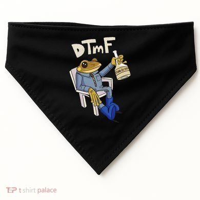 Dtmf Frog Puerto Rico USA-Made Doggie Bandana