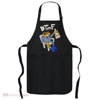 Dtmf Frog Puerto Rico Apron