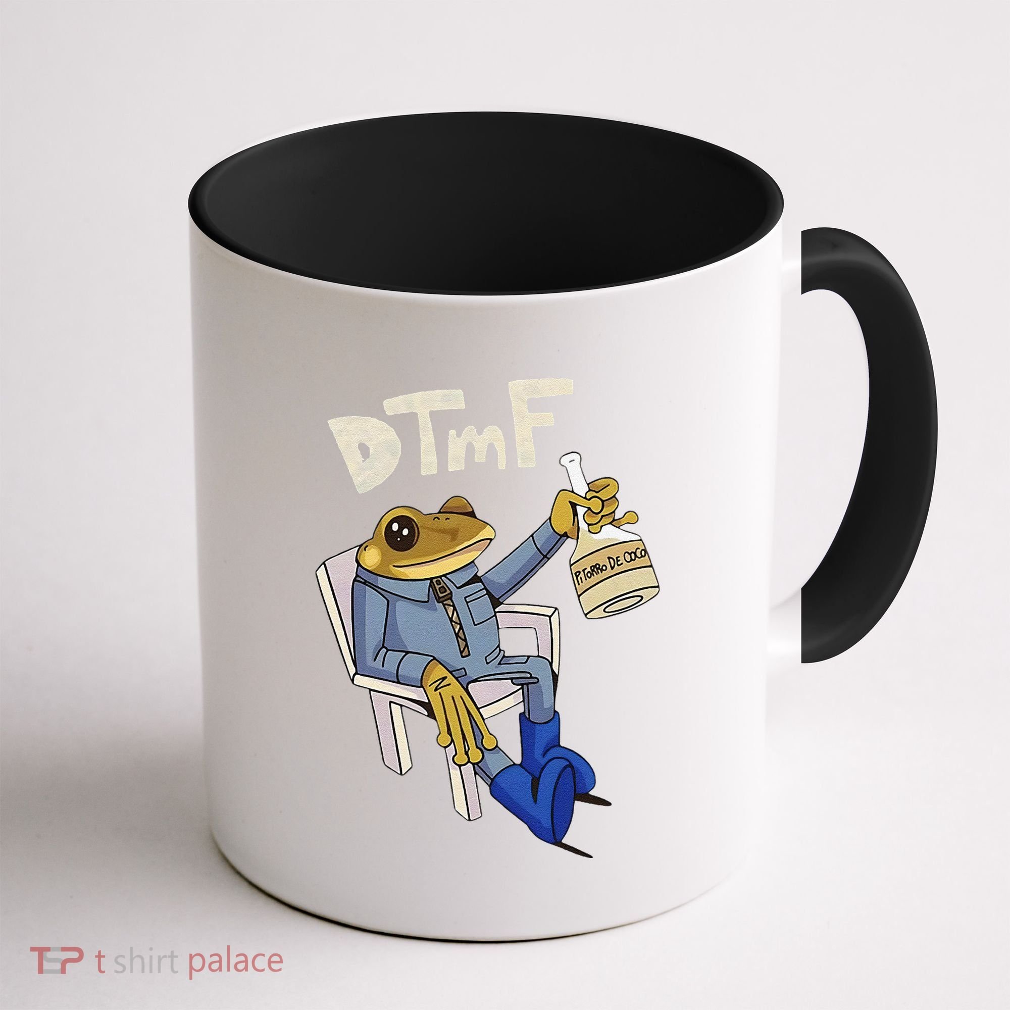 Dtmf Frog Puerto Rico Coffee Mug