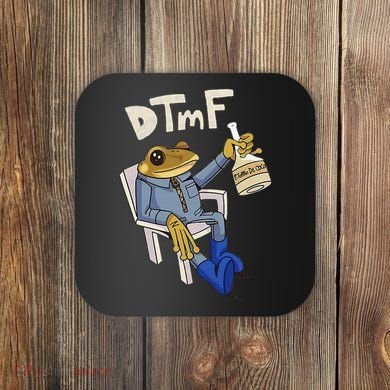 Dtmf Frog Puerto Rico Coaster