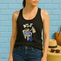 Dtmf Frog Puerto Rico Women's Tank Top thumb 2