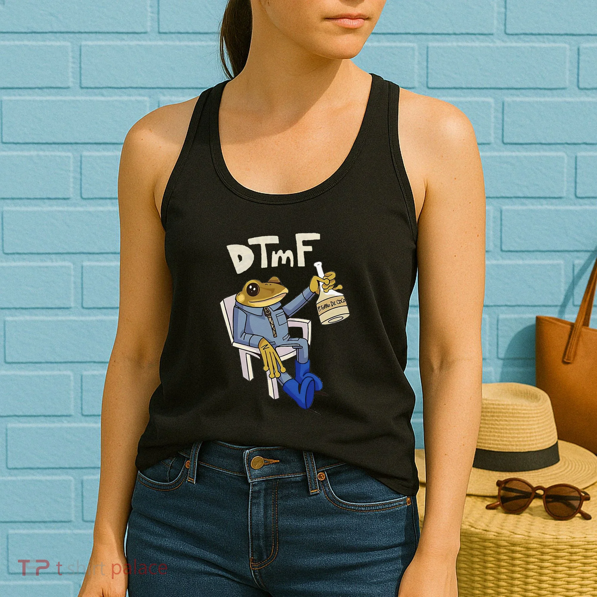Dtmf Frog Puerto Rico Women's Tank Top