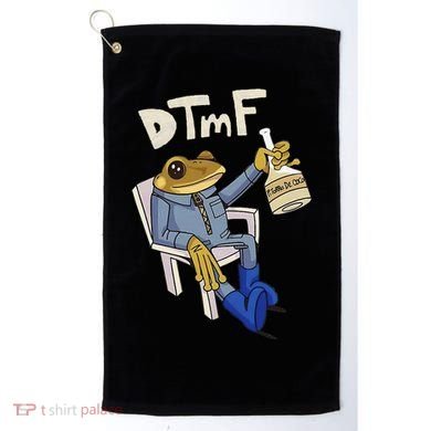 Dtmf Frog Puerto Rico Golf Towel