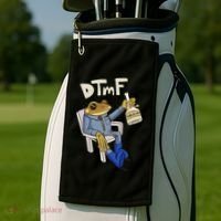Dtmf Frog Puerto Rico Golf Towel thumb 2