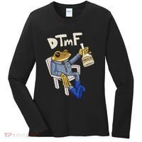 Dtmf Frog Puerto Rico Women's Long Sleeve Shirt thumb 0