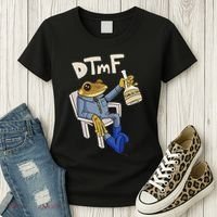 Dtmf Frog Puerto Rico Women's T-Shirt thumb 3