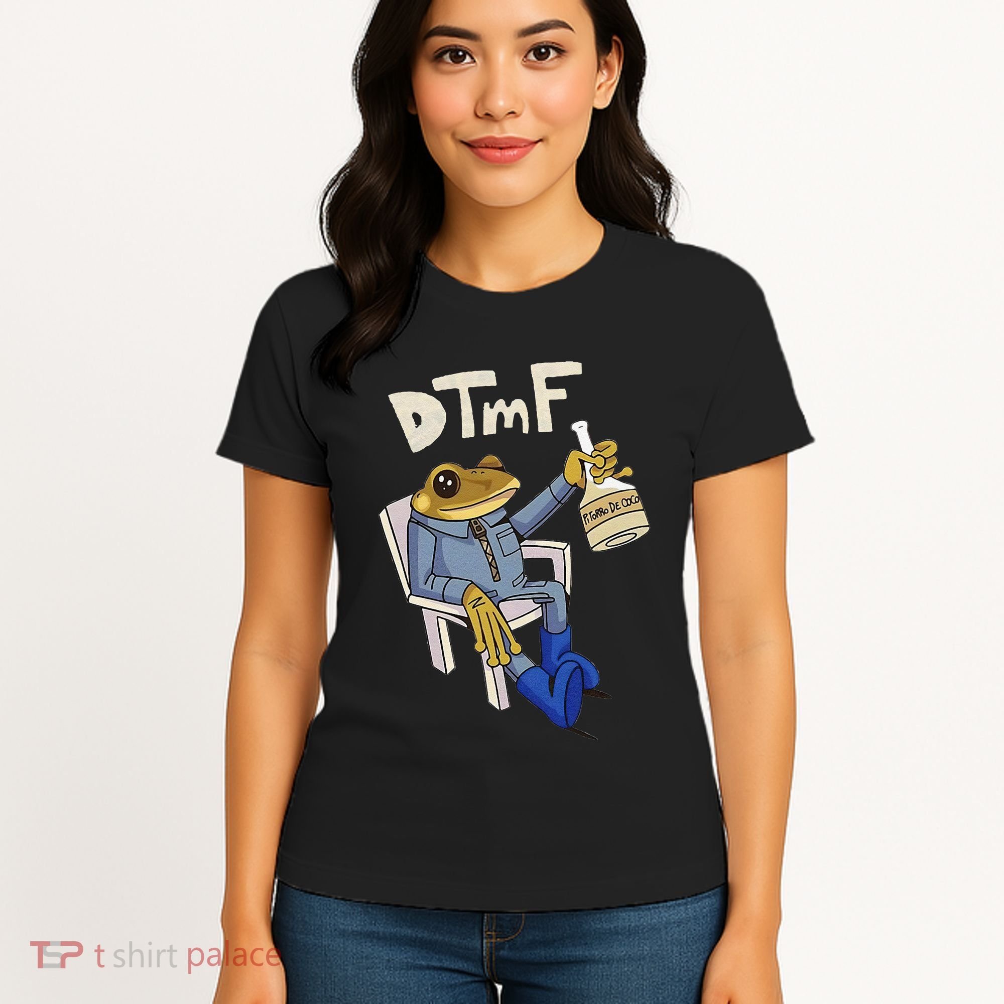 Dtmf Frog Puerto Rico Women's T-Shirt
