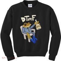 Dtmf Frog Puerto Rico Kids Sweatshirt thumb 0