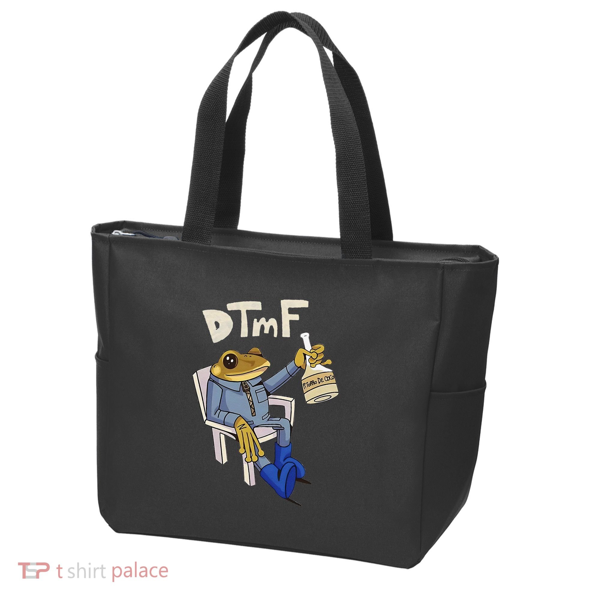 Dtmf Frog Puerto Rico Tote Bag