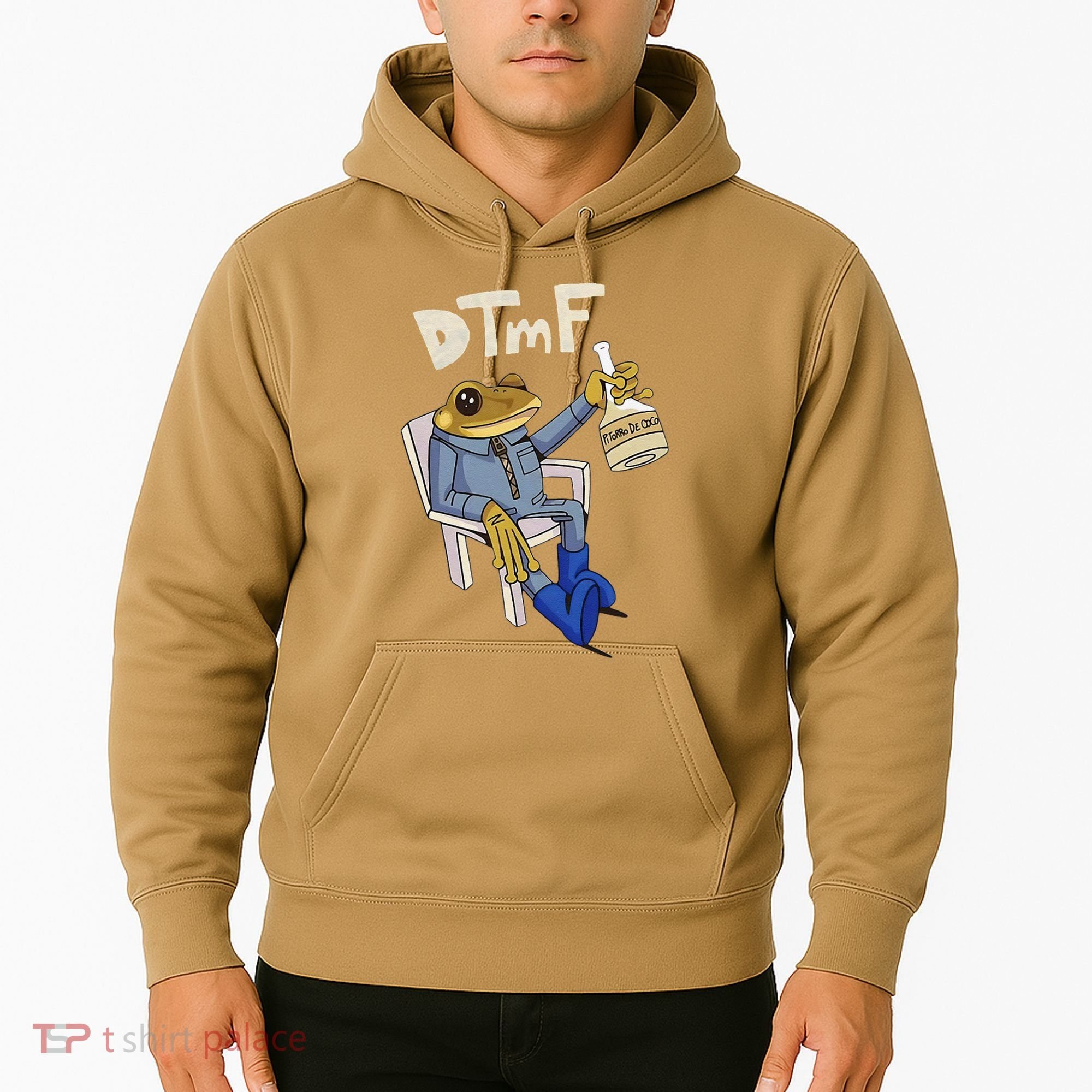 Dtmf Frog Puerto Rico Hoodie