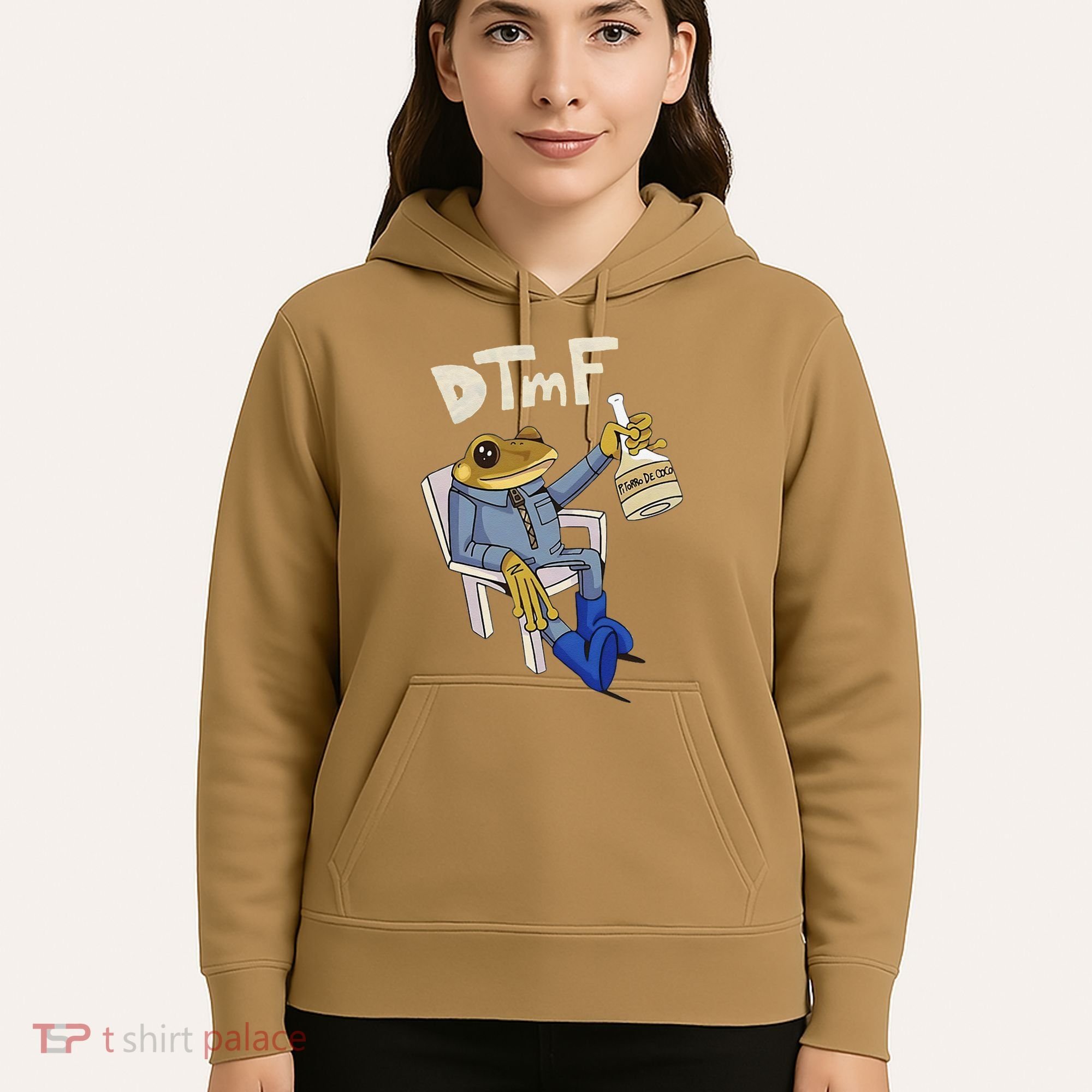 Dtmf Frog Puerto Rico Hoodie