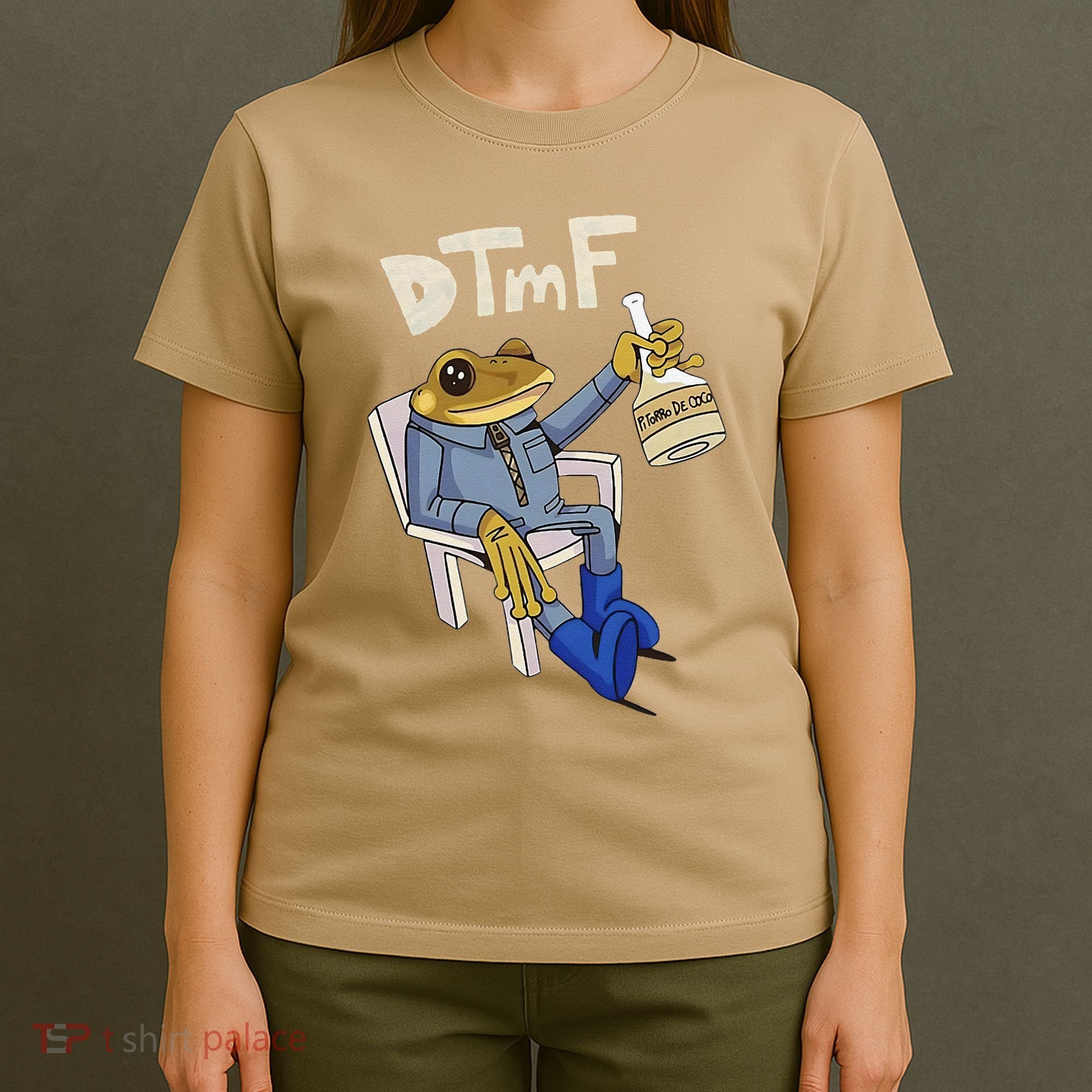 Dtmf Frog Puerto Rico T-Shirt