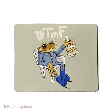 Dtmf Frog Puerto Rico Mousepad