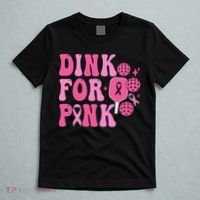 Dink For P.I.N.K. Breast Cancer Awareness Pickleball T-Shirt thumb 5