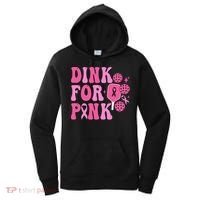 Dink For P.I.N.K. Breast Cancer Awareness Pickleball Women's Hoodie thumb 0