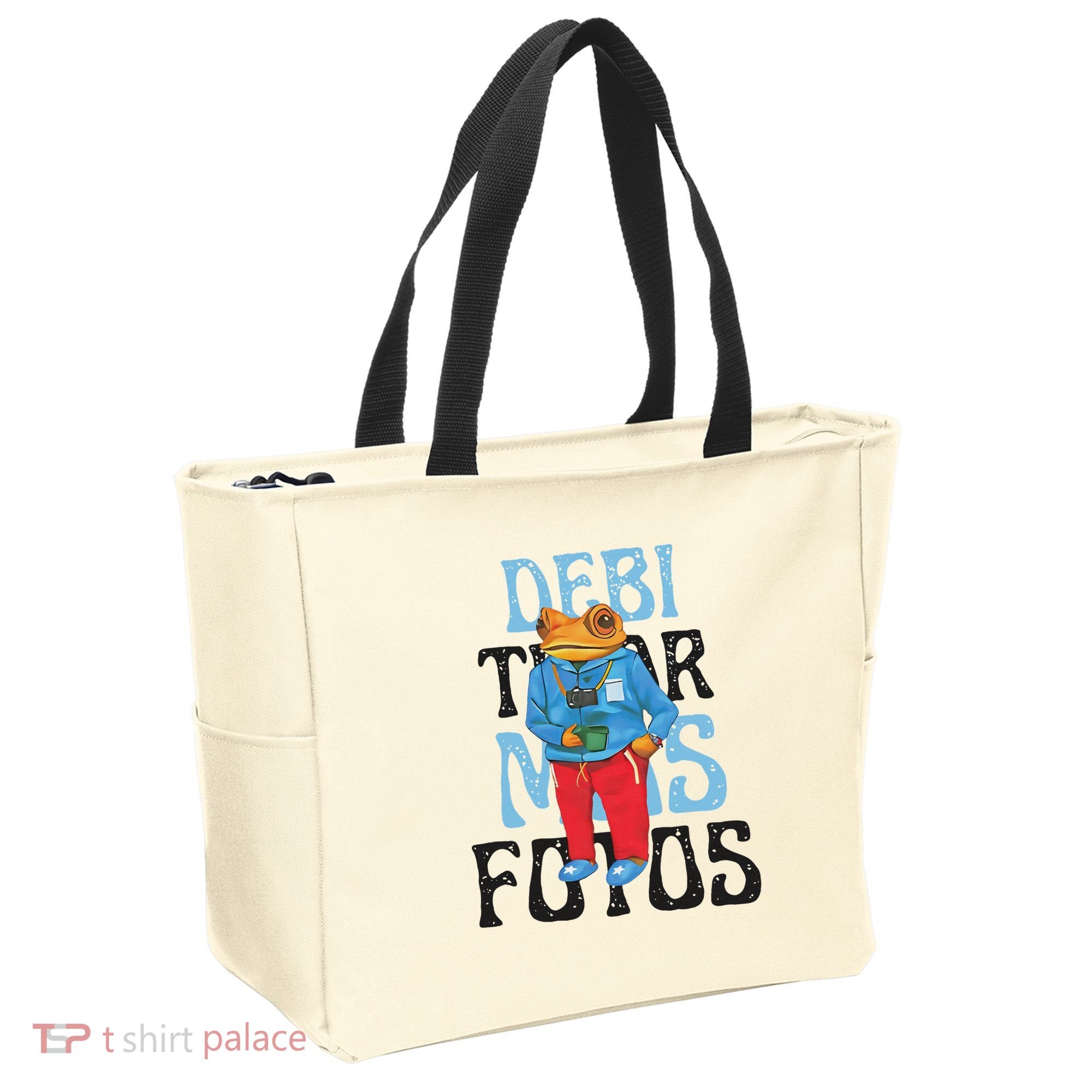Dtmf Frog Puerto Rico Tote Bag