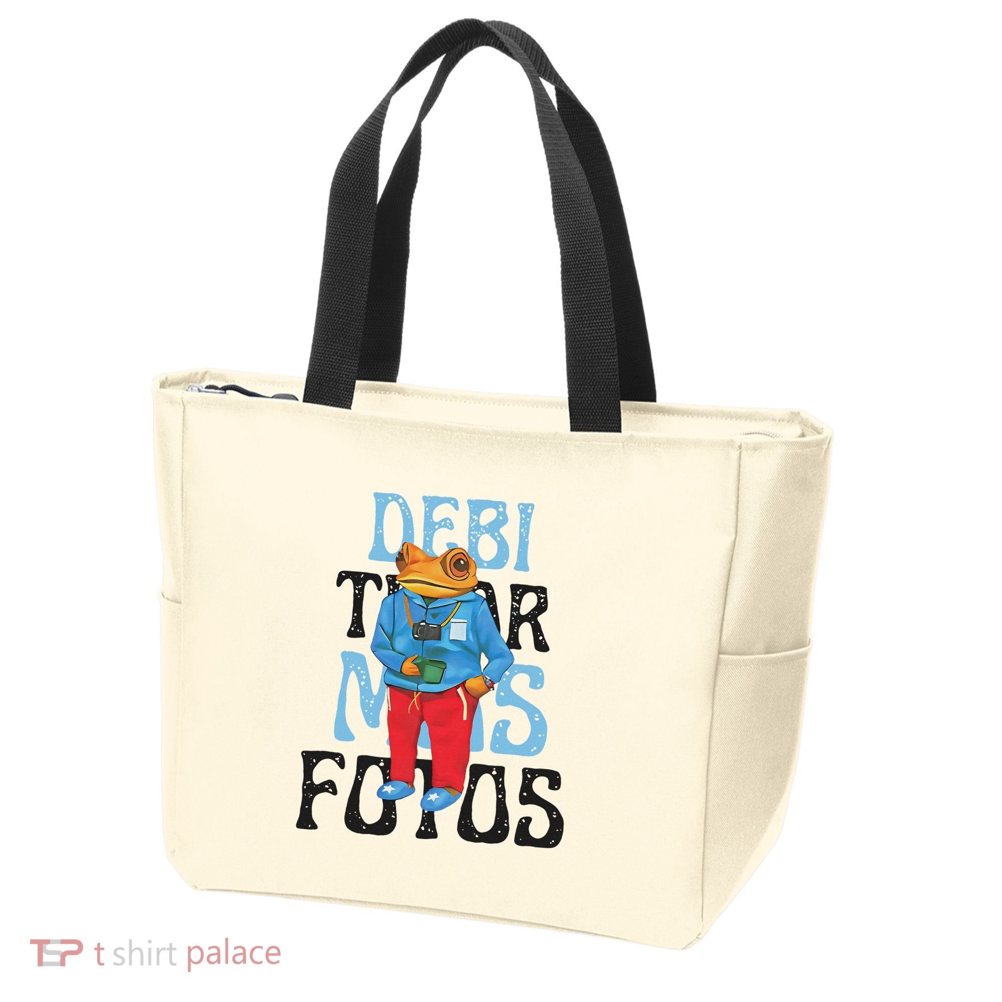 Dtmf Frog Puerto Rico Tote Bag