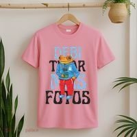 Dtmf Frog Puerto Rico T-Shirt thumb 2