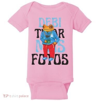 Dtmf Frog Puerto Rico Baby Bodysuit