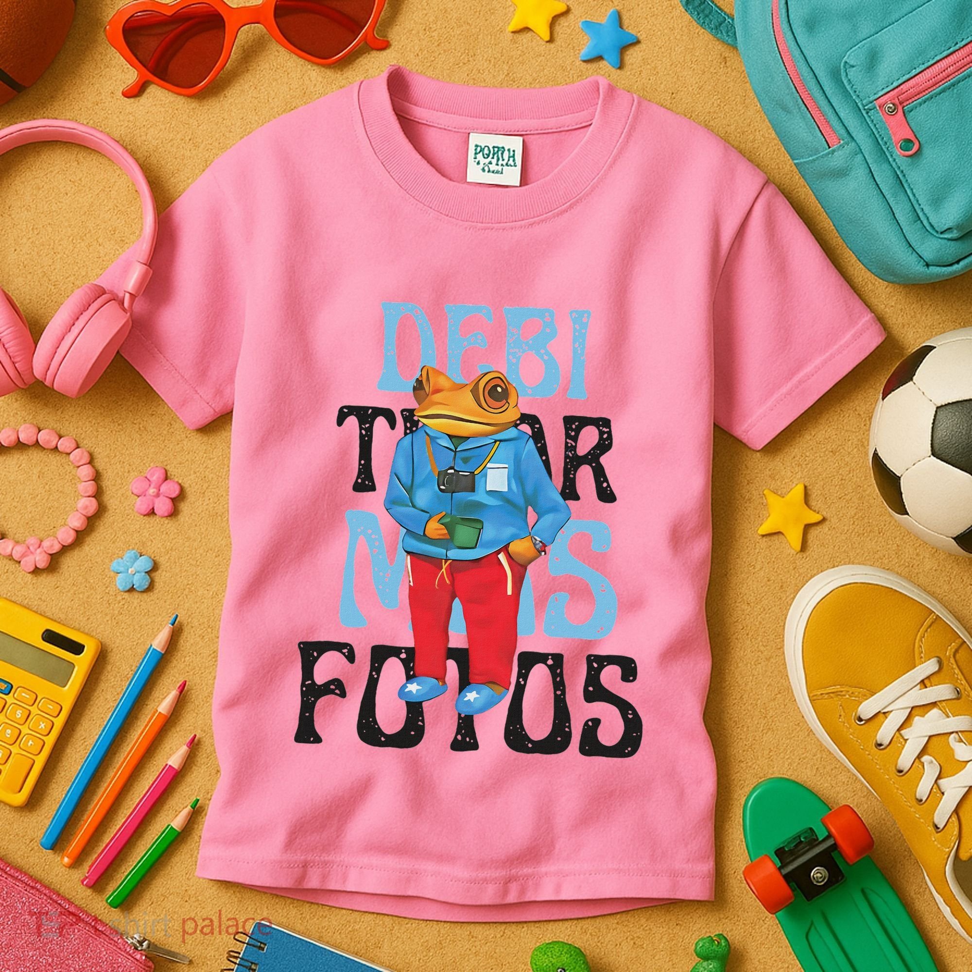 Dtmf Frog Puerto Rico Kids T-Shirt
