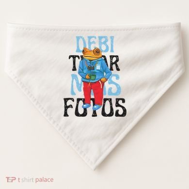 Dtmf Frog Puerto Rico USA-Made Doggie Bandana