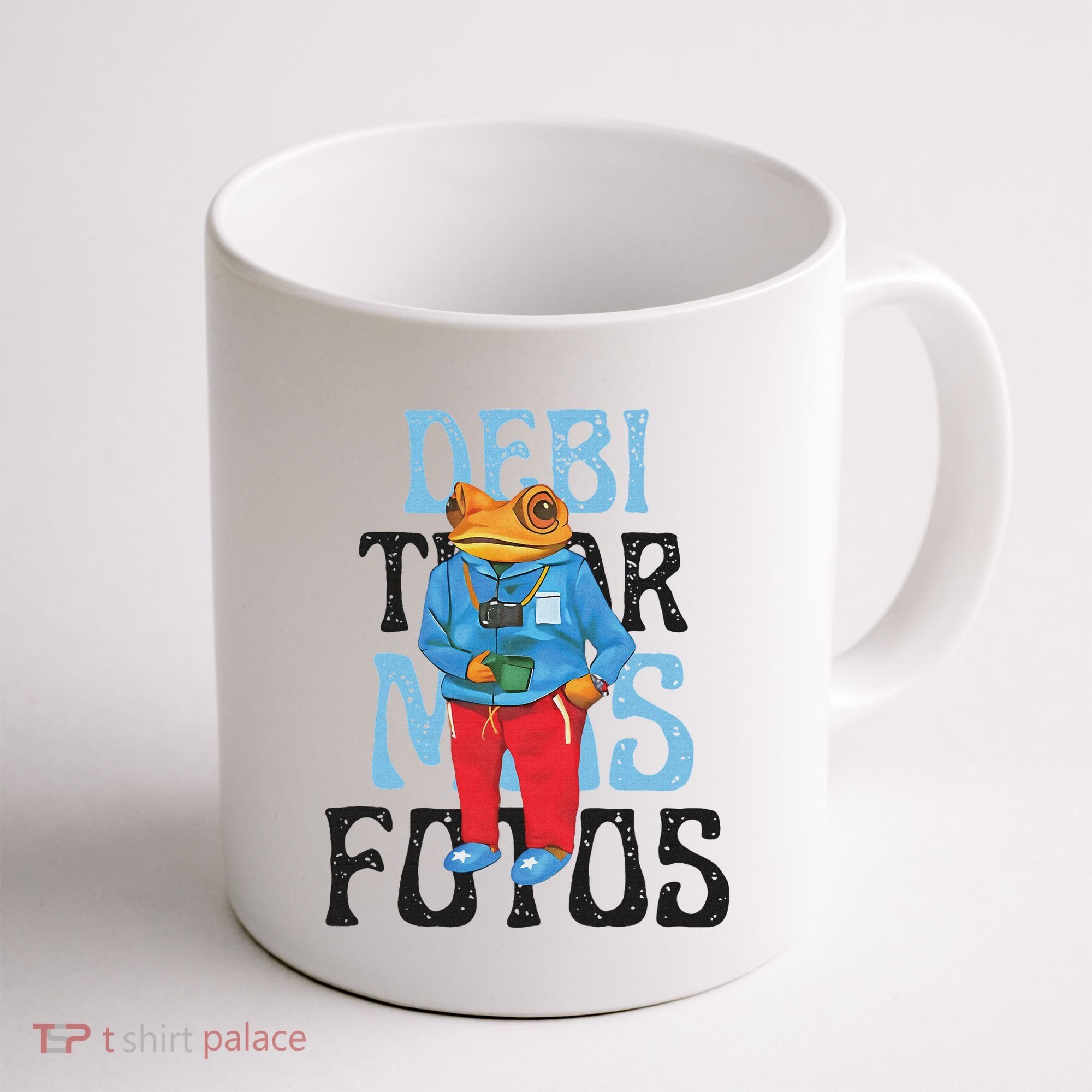 Dtmf Frog Puerto Rico Coffee Mug