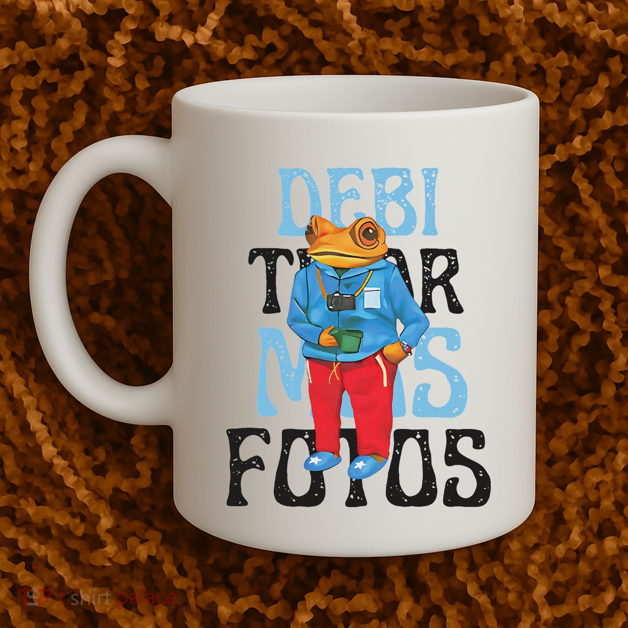 Dtmf Frog Puerto Rico Coffee Mug