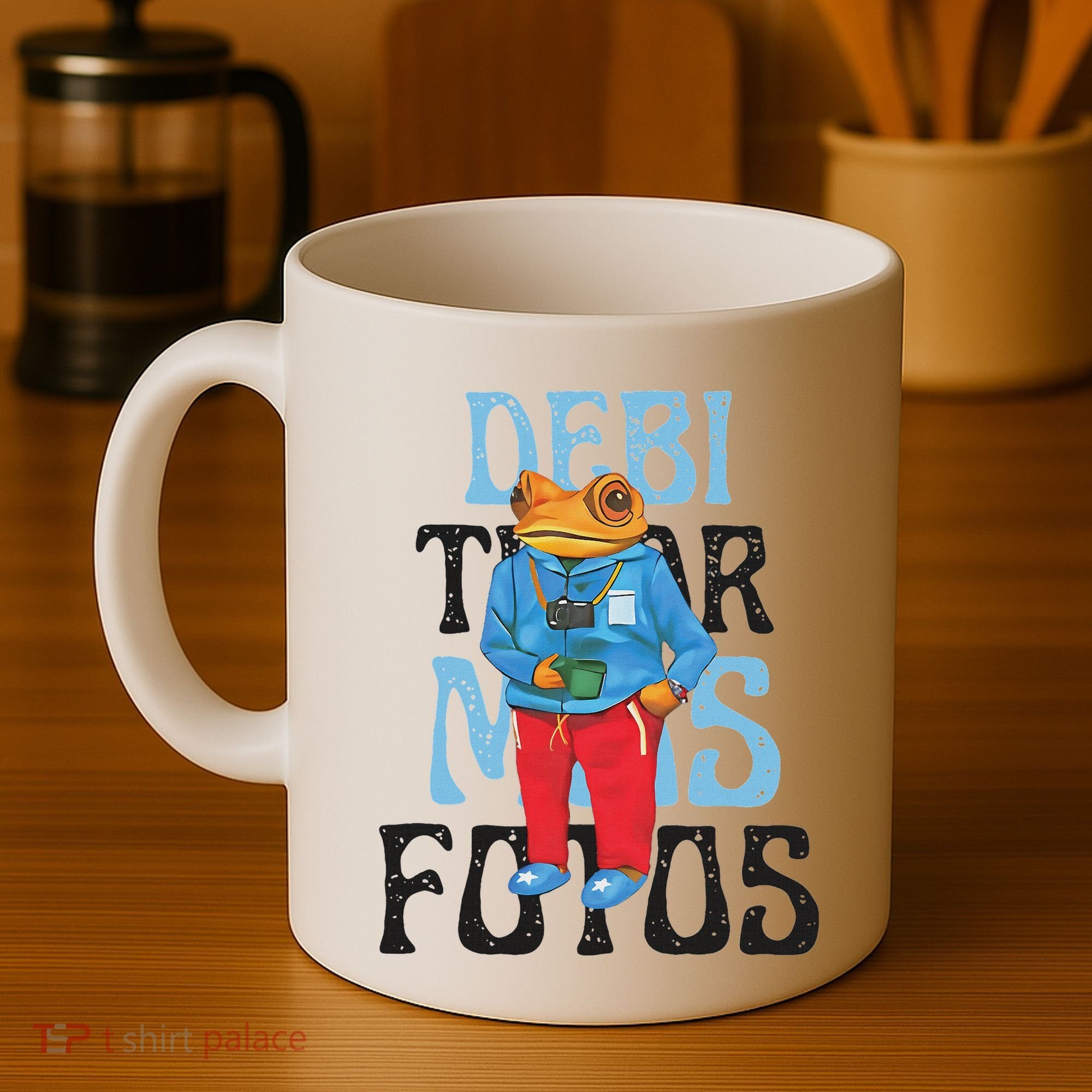 Dtmf Frog Puerto Rico Coffee Mug