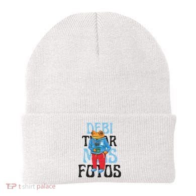 Dtmf Frog Puerto Rico Beanie