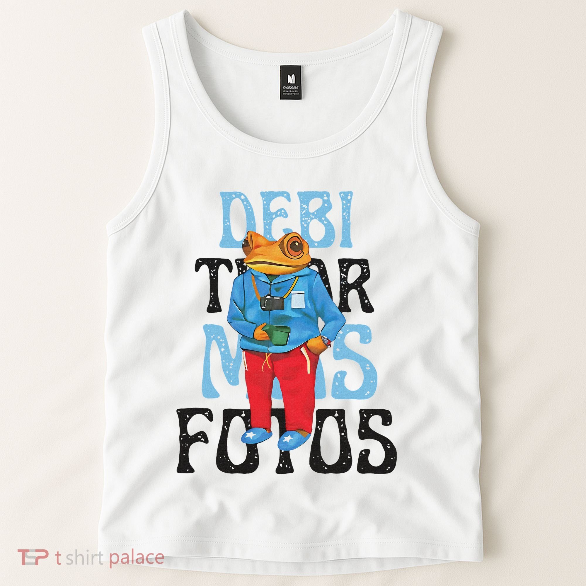 Dtmf Frog Puerto Rico Tank Top