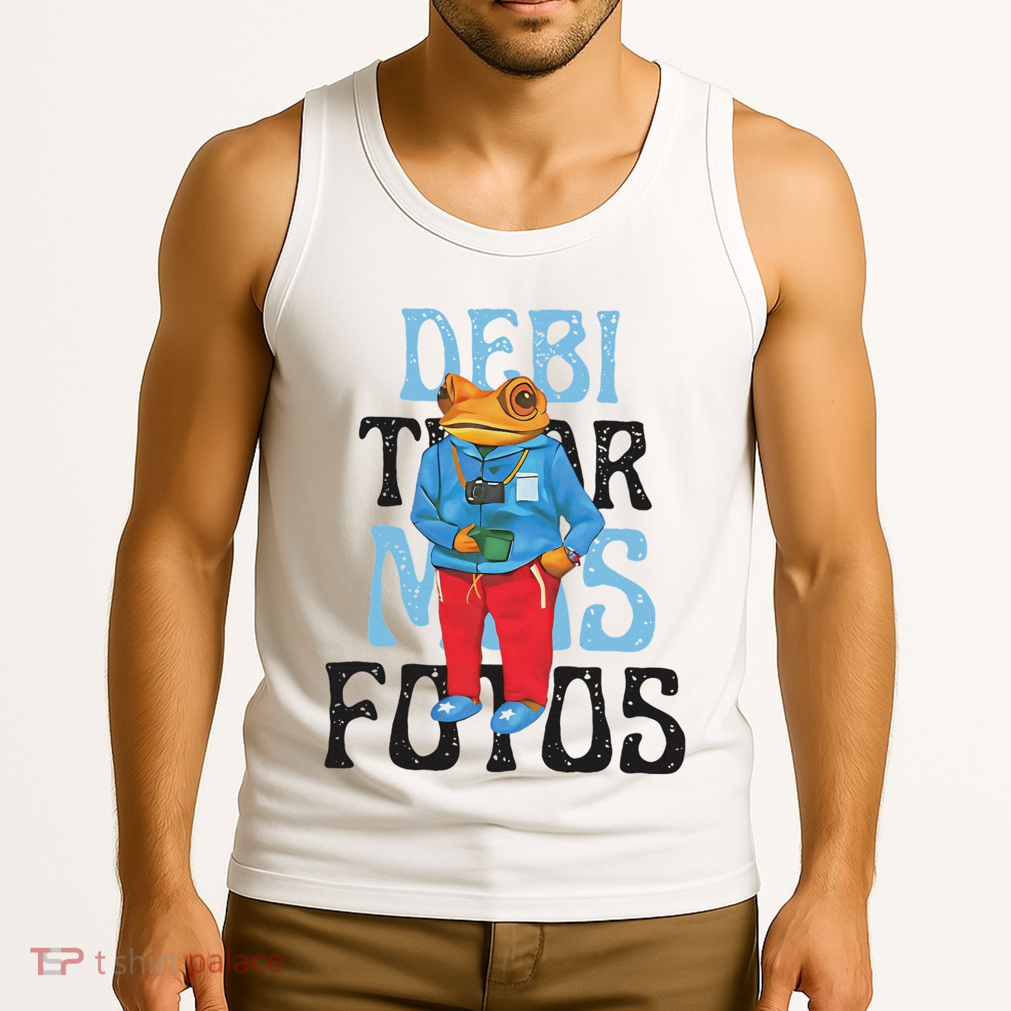 Dtmf Frog Puerto Rico Tank Top
