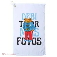 Dtmf Frog Puerto Rico Golf Towel thumb 0
