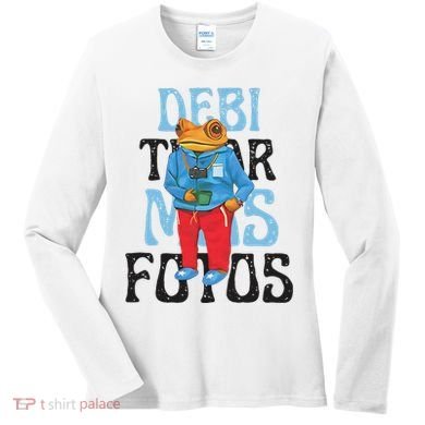 Dtmf Frog Puerto Rico Women's Long Sleeve Shirt