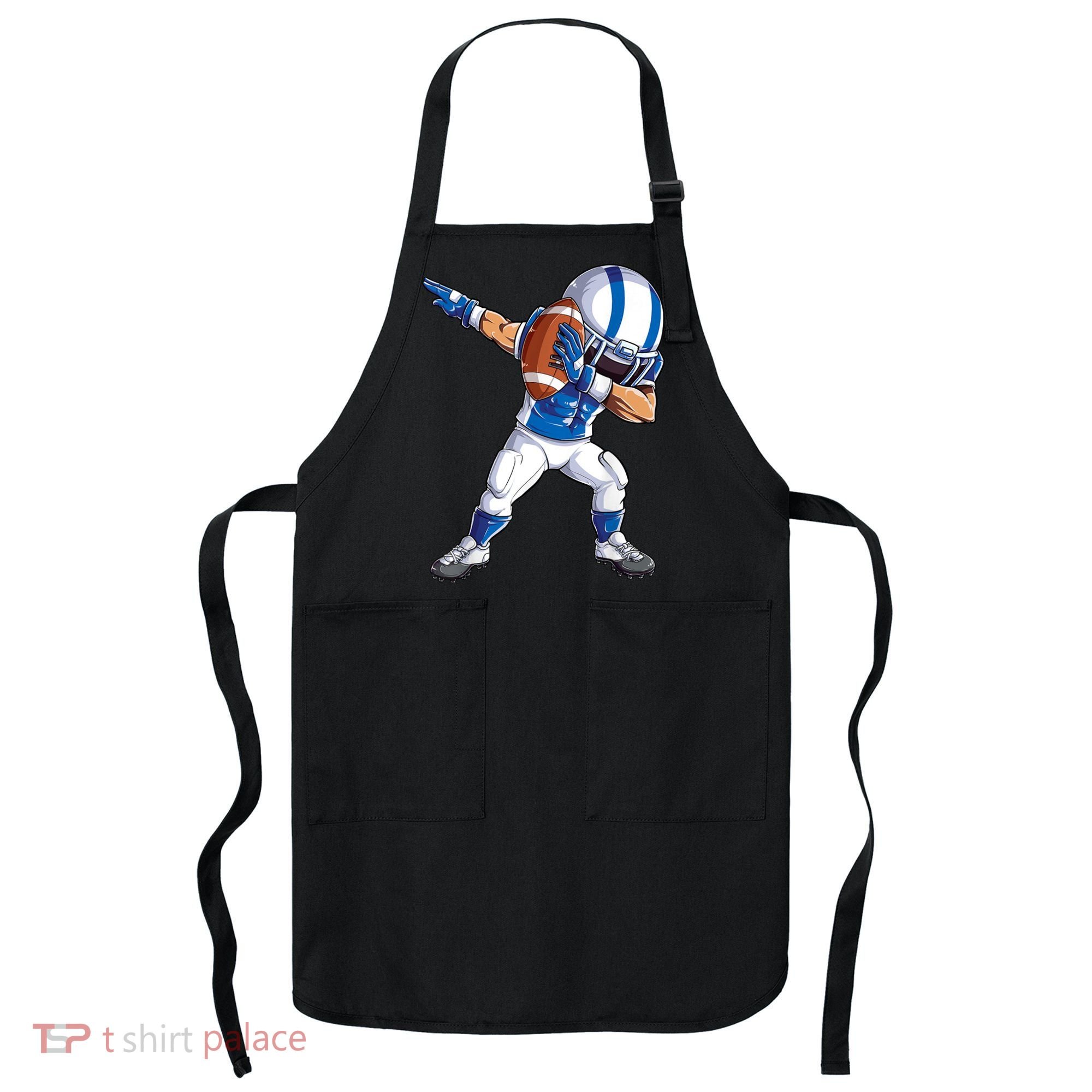 Dabbing Football Player Boys Men Sports Funny Dab Dance TShirt Apron