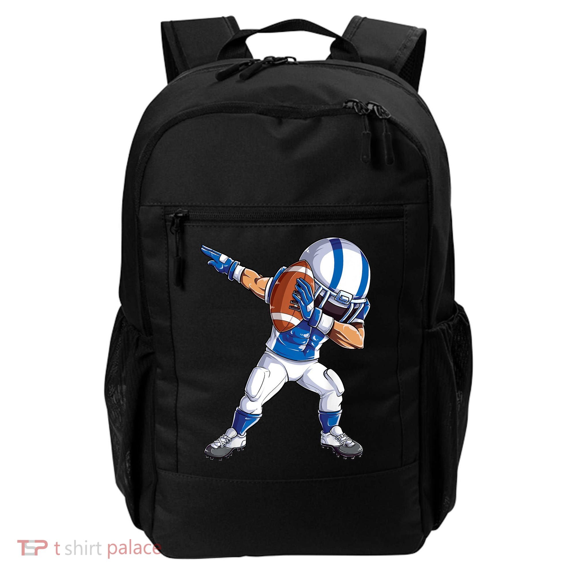 Dabbing Football Player Boys Men Sports Funny Dab Dance TShirt Backpack