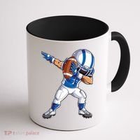 Dabbing Football Player Boys Men Sports Funny Dab Dance TShirt Coffee Mug thumb 1