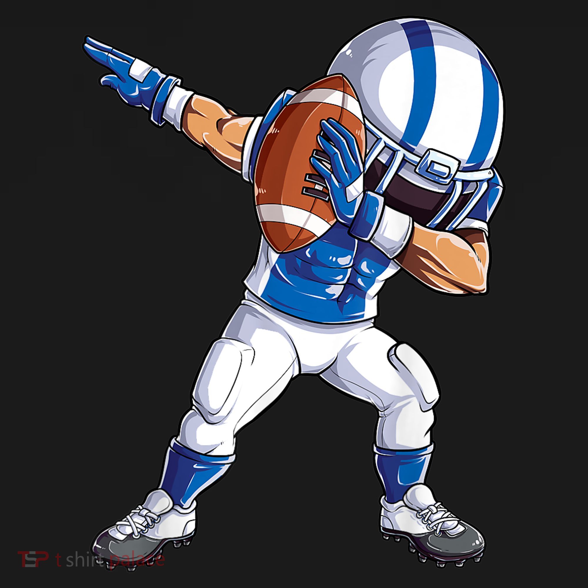 Dabbing Football Player Boys Men Sports Funny Dab Dance TShirt Women's Tank Top