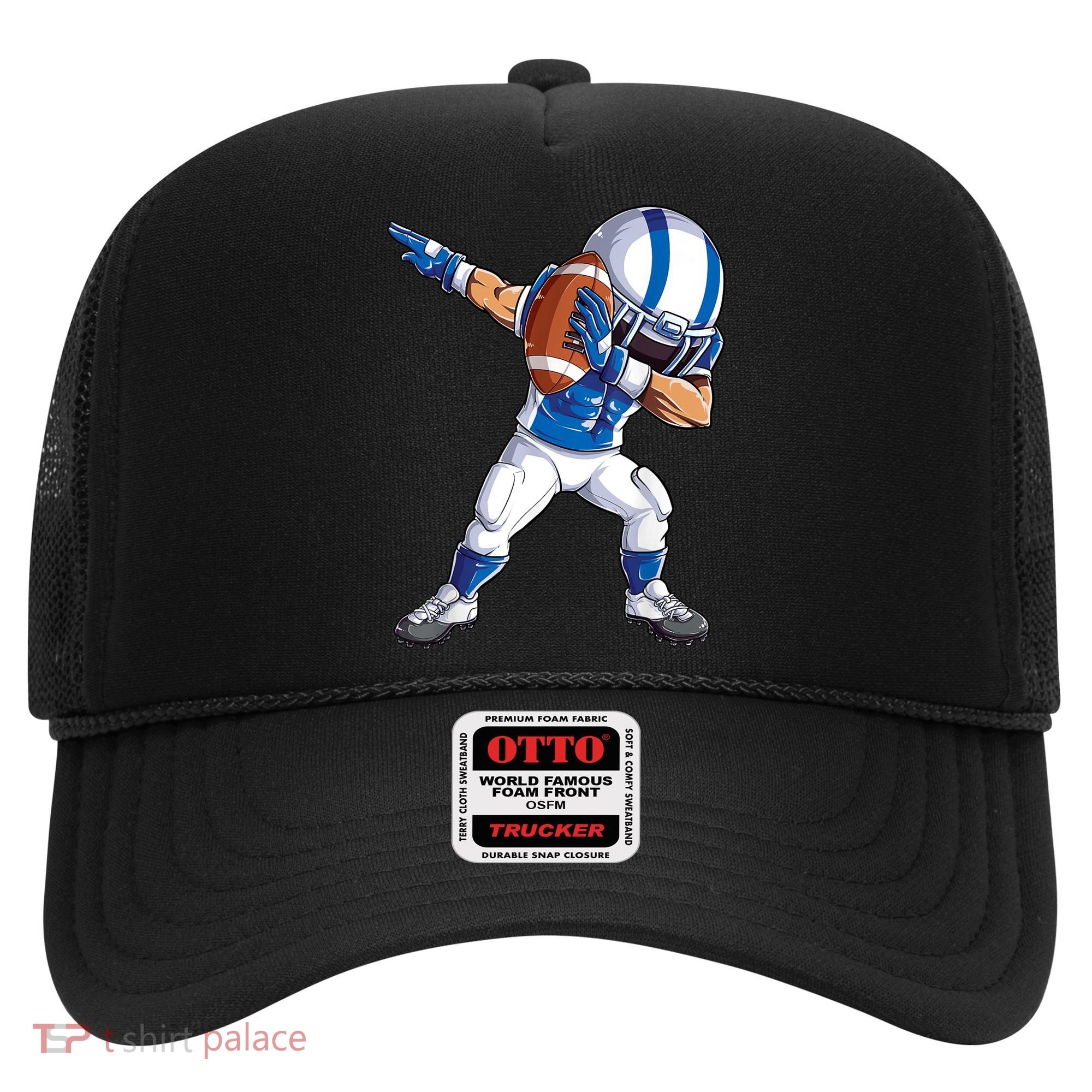 Dabbing Football Player Boys Men Sports Funny Dab Dance TShirt Hat