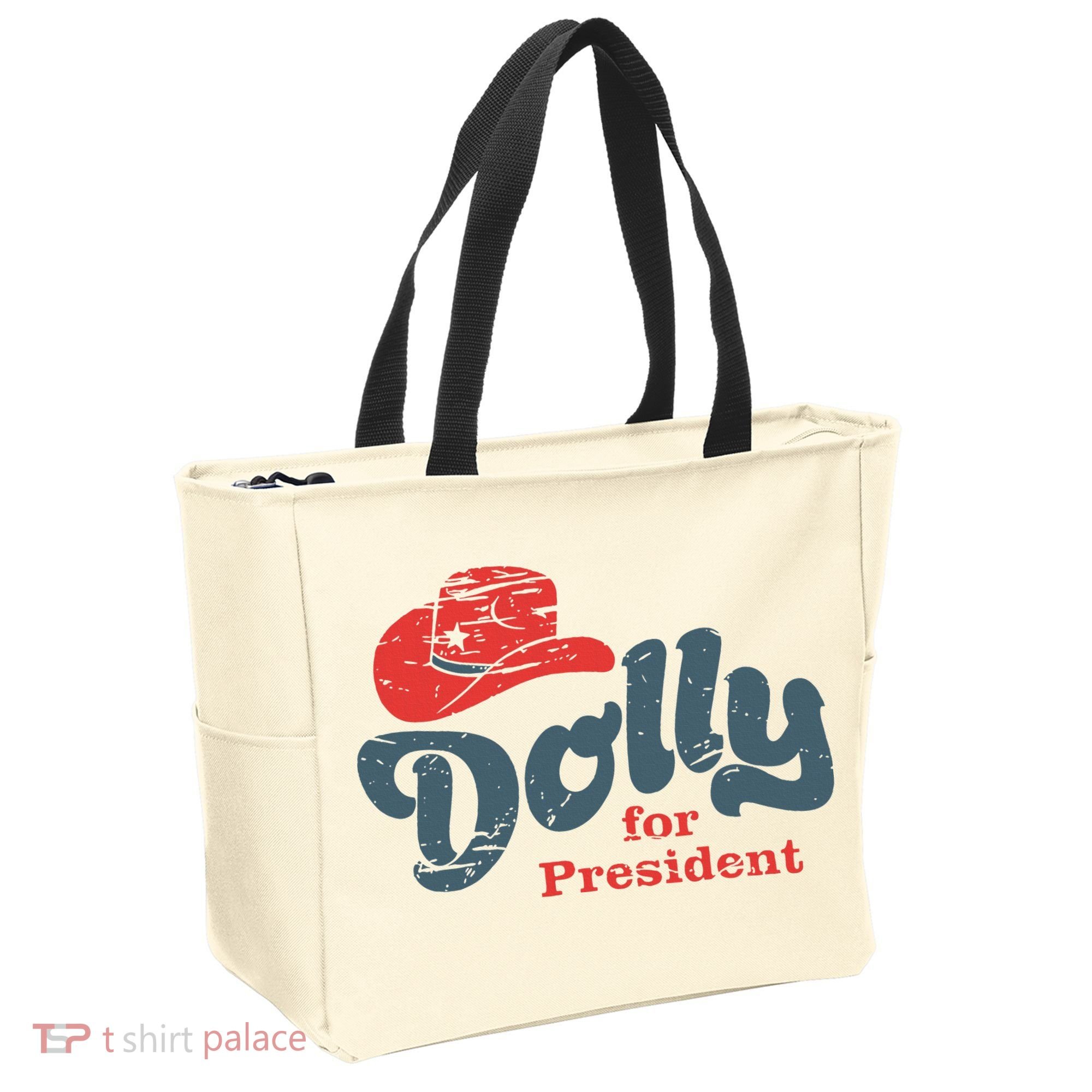 Dolly For President Tote Bag