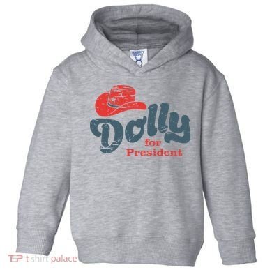 Dolly For President Toddler Hoodie