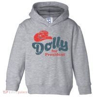 Dolly For President Toddler Hoodie thumb 0