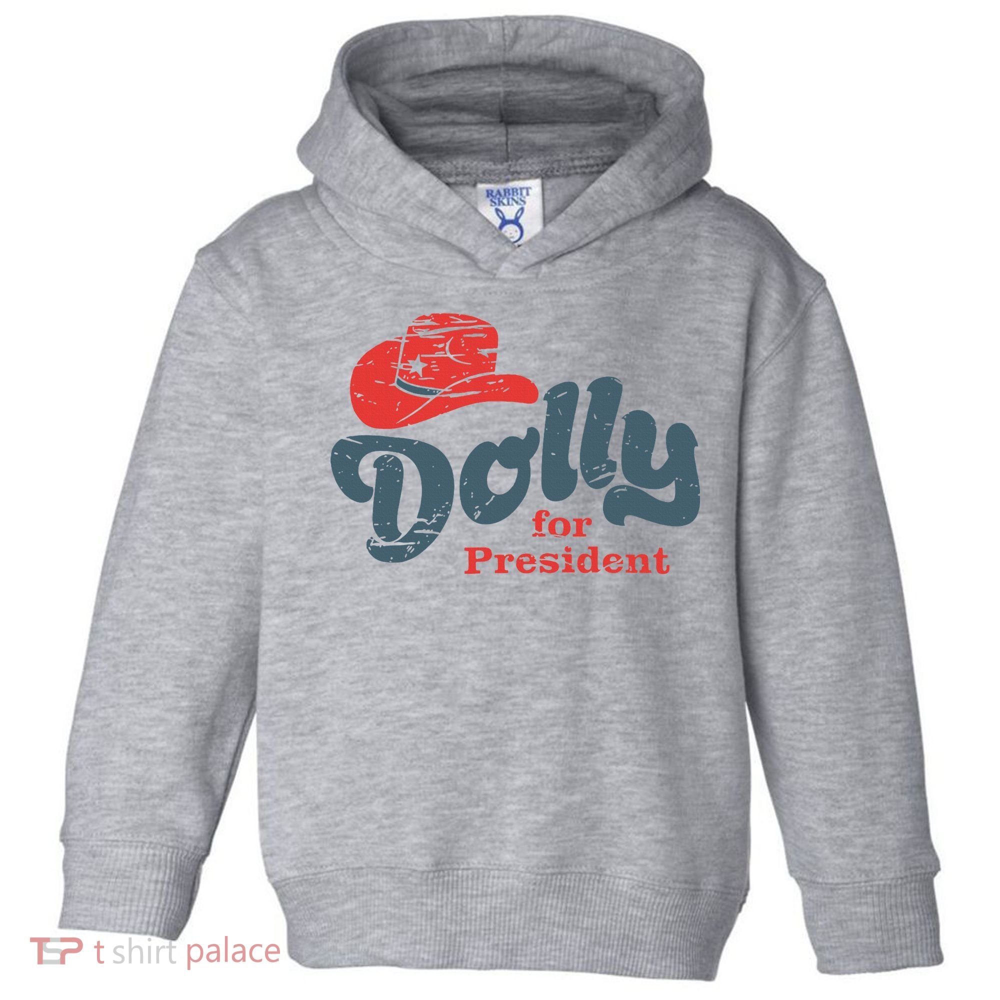 Dolly For President Toddler Hoodie