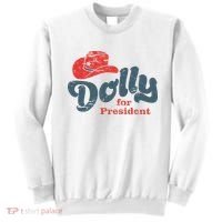 Dolly For President Sweatshirt thumb 0