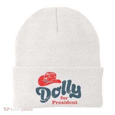 Dolly For President Beanie