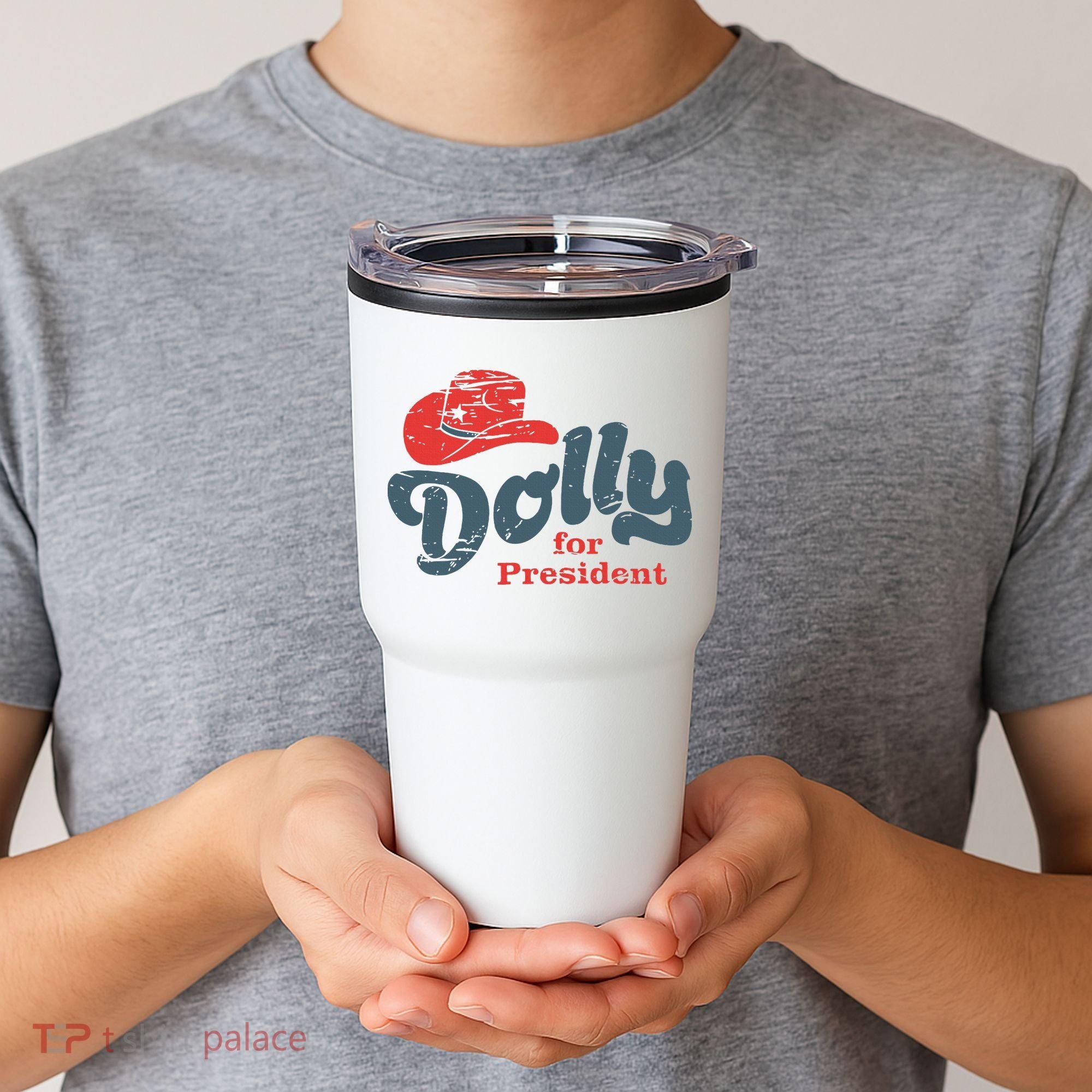 Dolly For President Tumbler