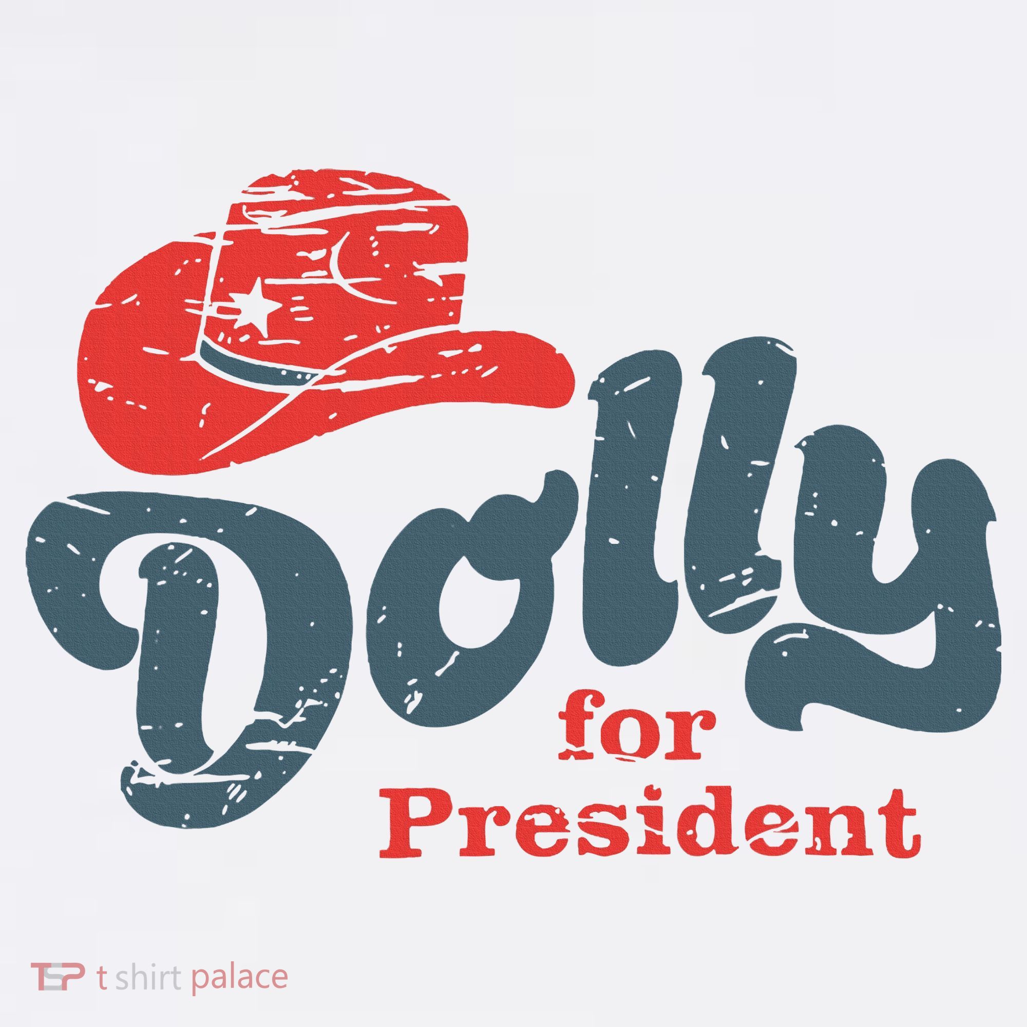 Dolly For President Women's Tank Top